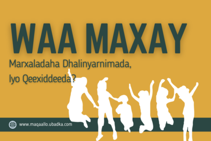 Waa Maxay Marxaladaha Dhalinyarnimada, Iyo Qeexiddeeda?